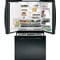 GE Profile 21 Cu. Ft Black French Door Bottom-Freezer Refrigerator