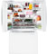 GE PFSF5PJYWW White French Door Bottom-Freezer Refrigerator