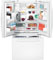 GE Profile White French Door Bottom Freezer Refrigerator