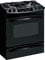 GE Profile 30" Black Slide-In Gas Range