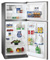 Frigidaire Right-Hinge Stainless Steel Top Freezer Refrigerator