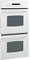 GE Profile 27" White Built-In Convection/Thermal Wall Oven