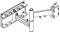Peerless Articulating Swivel Wall Mount - Black Finish