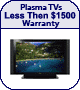 Warranty - 4 Year Extended Service Plasma TV Less Than $1500