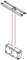 Peerless 26" - 71" Flat Panel TV Straight Column Ceiling Mount