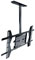 Peerless 32" - 50" Straight Column Flat Panel TV Black Ceiling Mount