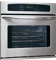 Frigidaire 27" Built-In Single Electric Oven In Stainless Steel With Black Trim