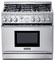 Thermador Stainless Steel 36" Pro Grand Liquid Propane Gas Range