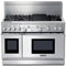 Thermador Stainless Steel 48" Pro Grand Liquid Propane Gas Range