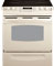 GE Profile 30" Bisque Slide-In Electric Range