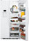 GE Profile White Counter Depth Side-By-Side Refrigerator
