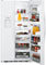 GE Profile White Counter Depth Side-By-Side Refrigerator