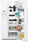 GE Profile White Side-By-Side Refrigerator