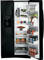 GE Black Side-By-Side Refrigerator