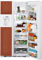 GE Profile White Counter-Depth Side-By-Side Refrigerator