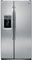 GE Profile Stainless Steel Side-by-Side Refrigerator With Integrated Dispenser