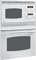 GE Profile 30" White Built-In Double Microwave/Convection Oven