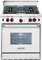Wolf 30" Free Standing Gas Range - Stainless Steel Finish