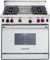 Wolf Gourmet 36" Free Standing Gas Range - Stainless Steel Finish