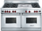 Wolf 60" Freestanding Gas Range - Stainless Steel Finish