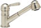 Rohl Pull-Out Spray Satin Nickel Kitchen Faucet