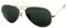 Ray-Ban RB3025 Icons Large Aviator Gold Unisex Sunglasses