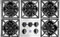 BlueStar 36" Stainless Steel Drop-In Gas Cooktop