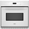 Whirlpool 27" White Electric Single Built-In Oven