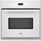 Whirlpool 30" White Electric Single Built-In Oven