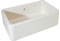 Rohl Single Bowl Fireclay Apron White Kitchen Sink