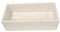 Rohl Single Bowl Fireclay Apron White Kitchen Sink