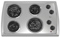 Whirlpool 30" RCS3014RS Electric Stainless Steel Cooktop
