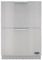 DCS 24" Brushed Stainless Steel Outdoor Refrigerator Drawers