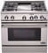 DCS 36" Pro-Style Stainless Steel Free Standing Gas Range