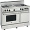 BlueStar 48" RNB Series Free Standing Stainless Steel Convection Gas Range