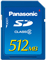 Panasonic 512 MB SD Memory Card