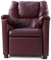 Brazil Kids Home Theater Burgundy Chair Recliner