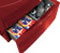 GE 13"  Metallic Red Washer And Dryer Pedestal With Drawer