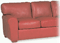 American Leather Transitional Seville Swivel Glider Reclining Leather Chair - SEVRECSG0005
