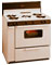 Premier 36" Free Standing Gas Range - Bisuit Finish