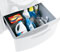 GE White Profile Series 15" Frontload Storage Pedestal