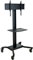 Peerless Black SmartMount Flat Panel TV Cart