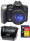 Canon PowerShot Black 10 Megapixel Digital Camera With Case And SD Card