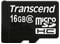 Transcend 16GB Micro Secure Digital Memory Card