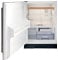 Sub-Zero Undercounter Combination Refrigerator/Freezer With Icemaker