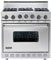 Viking 36" Pro-Style Stainless Steel Freestanding Gas Range