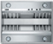 Viking Professional Series 42" Built-In Custom Ventilator Island Hood