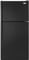Whirlpool Black Top Freezer Refrigerator