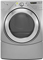 Whirlpool Duet Lunar Silver Electric Steam Dryer