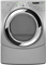 Whirlpool WED9750WL Lunar Silver Duet Steam Front Load Electric Dryer